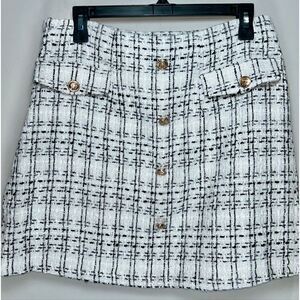 Cupshe plaid skirt size large